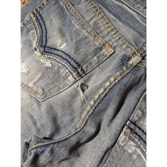 Agile Distressed 32x31 Men's Straight Leg Grunge Jeans See Pictures - Picture 8 of 12